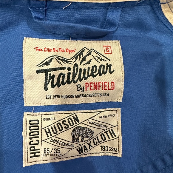 Penfield x Madewell Kasson Jacket Size Small Coral Blue - Picture 11 of 14